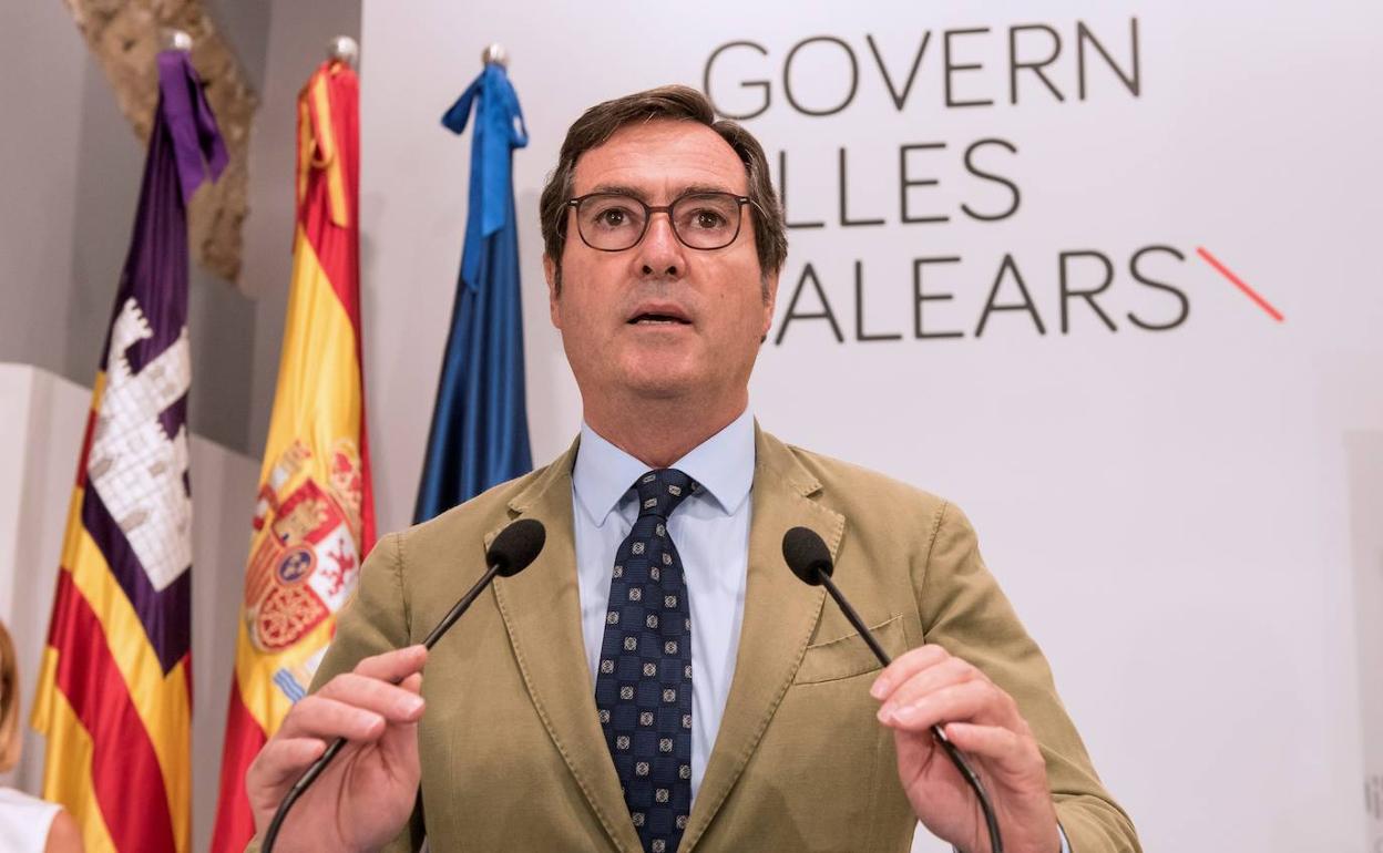 El presidente de la CEOE, Antonio Garamendi.