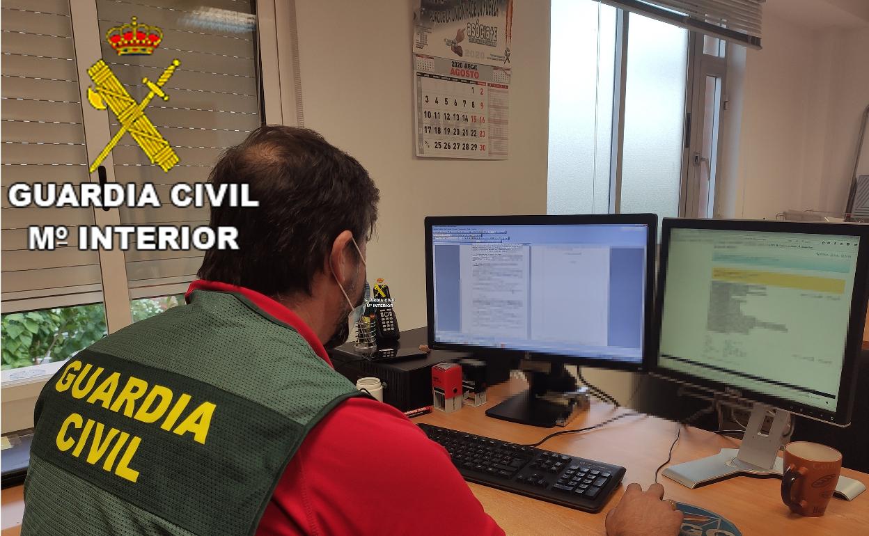 La Guardia Civil investigó el caso. 