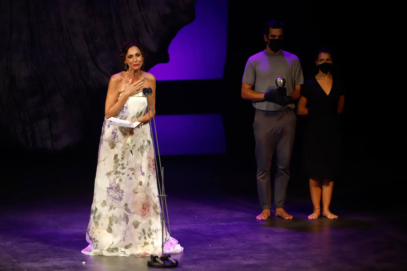 Gala de los XXIII Premios Max de las Artes Escénicas en Málaga.