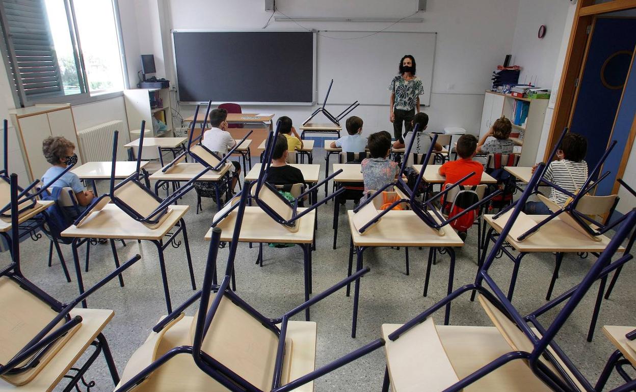 Inicio del curso escolar en la provincia de Alicante. 