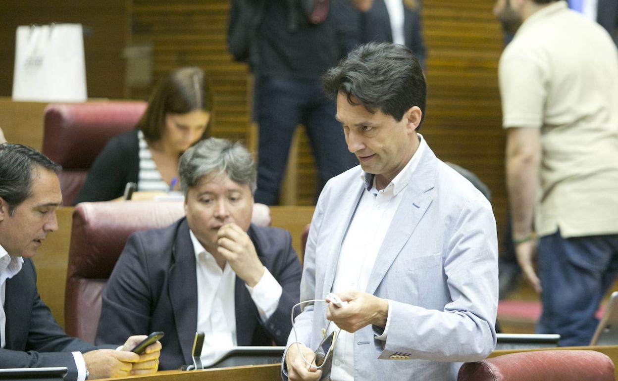 Vicente Betoret, en su etapa como diputado en Les Corts. 