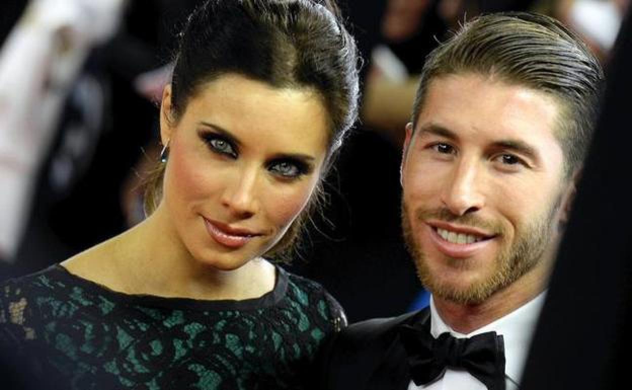 Pilar Rubio y Sergio Ramos.