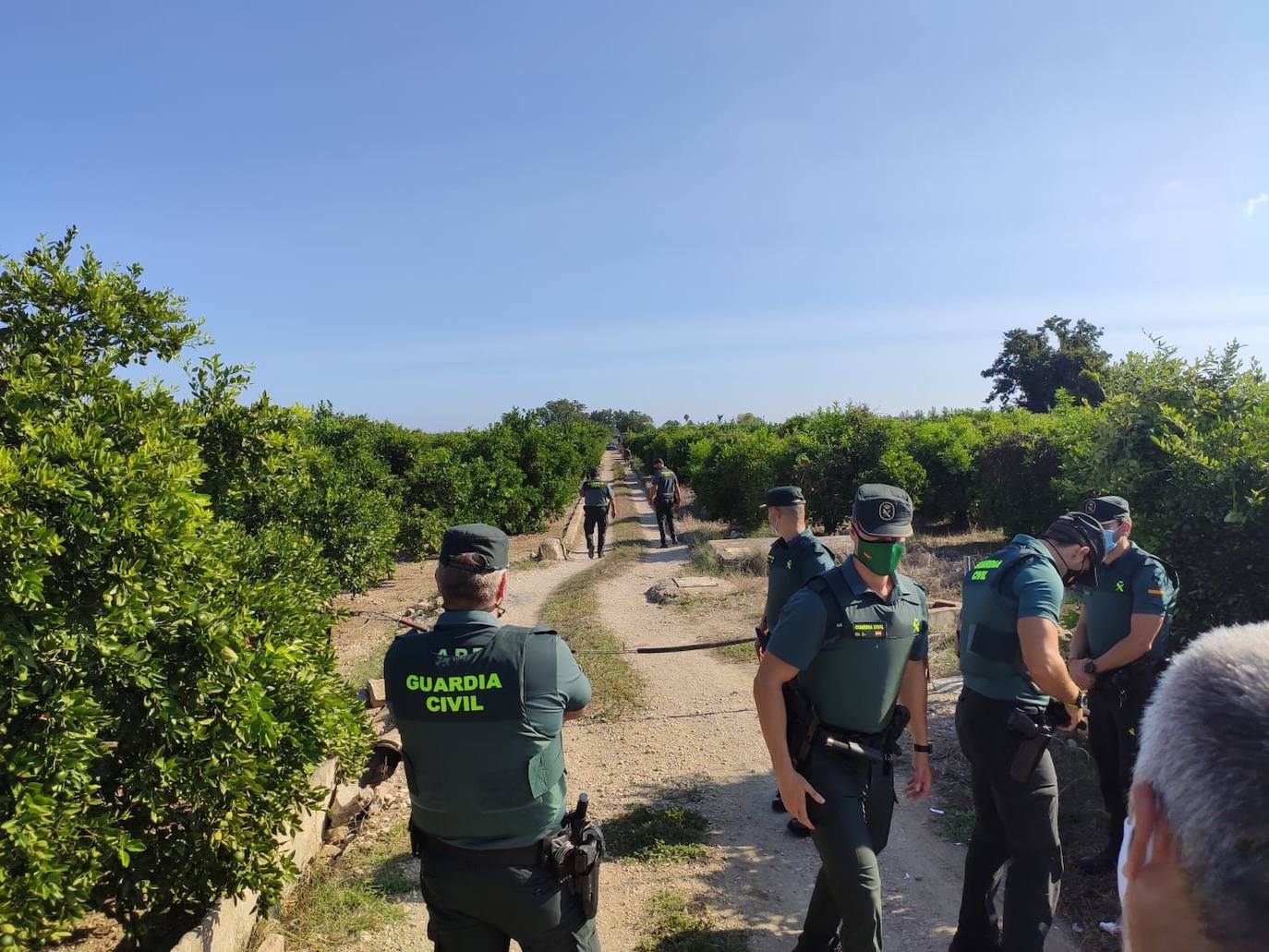 La fiesta, celebrada en una caseta de campo y que ha sido organizada a través de las redes sociales, ha llegado a reunir a más de 200 personas durante la madrugada