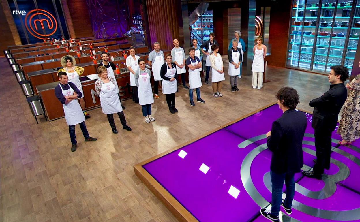 Imagen de una edición de Masterchef Celebrity. 