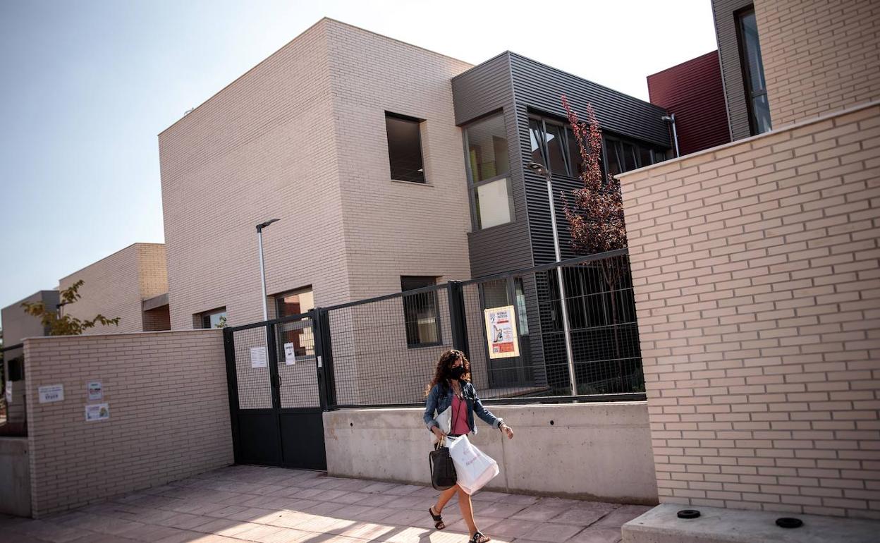 Colegio valenciano donde se detectaron contagios durante la primera semana de clase. 