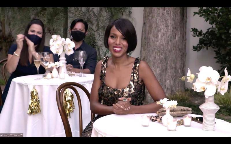 La actriz Kerry Washington.