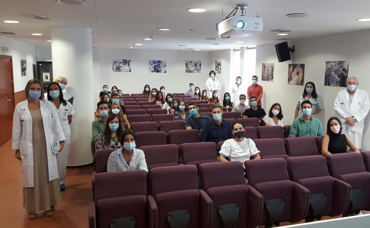 Nuevos residentes en el Hospital de la Ribera. 