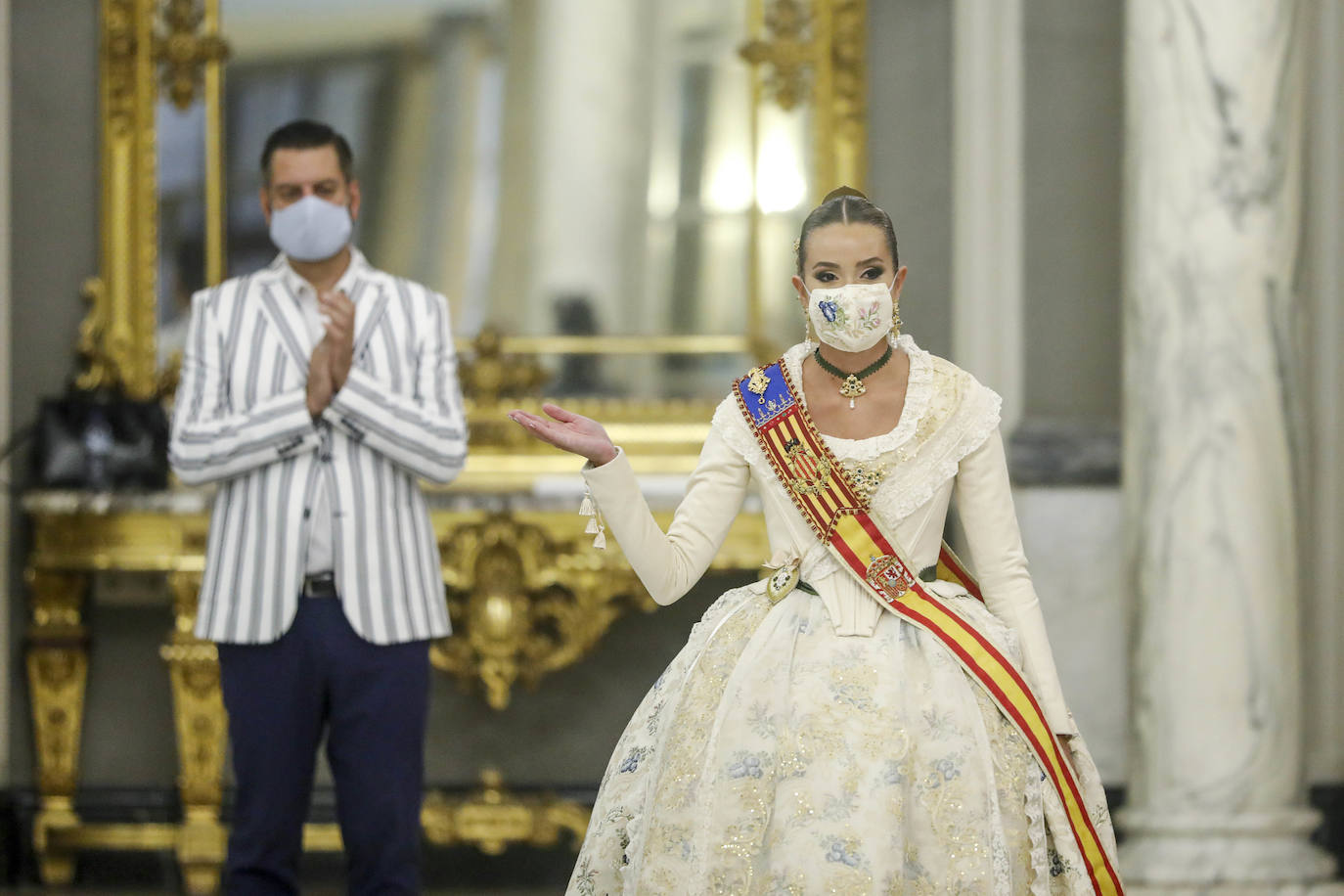 Carla García y Consuelo Llobell vivirán este sábado un acto único organizado con las más estrictas medidas anti Covid-19