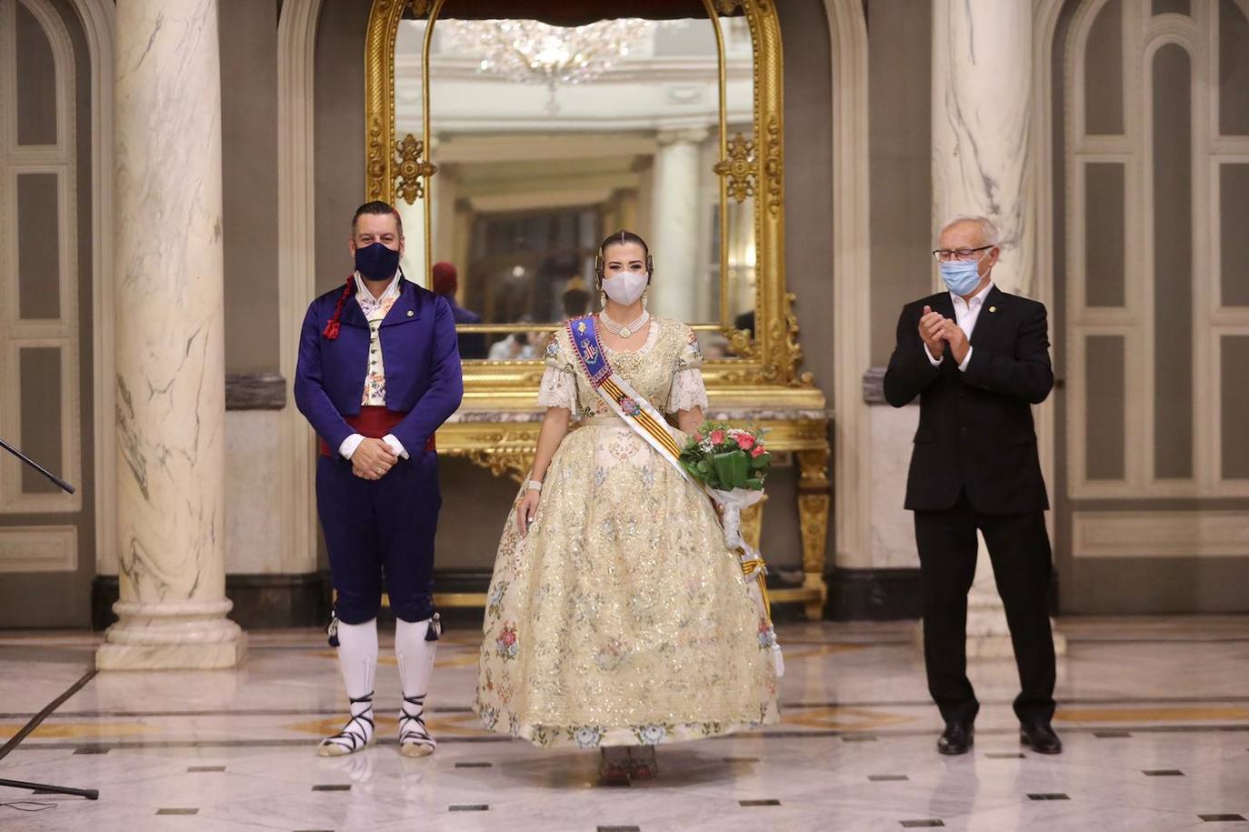 Carla García y Consuelo Llobell repiten en el cargo tras la llegada de la pandemia días antes de las fiestas falleras