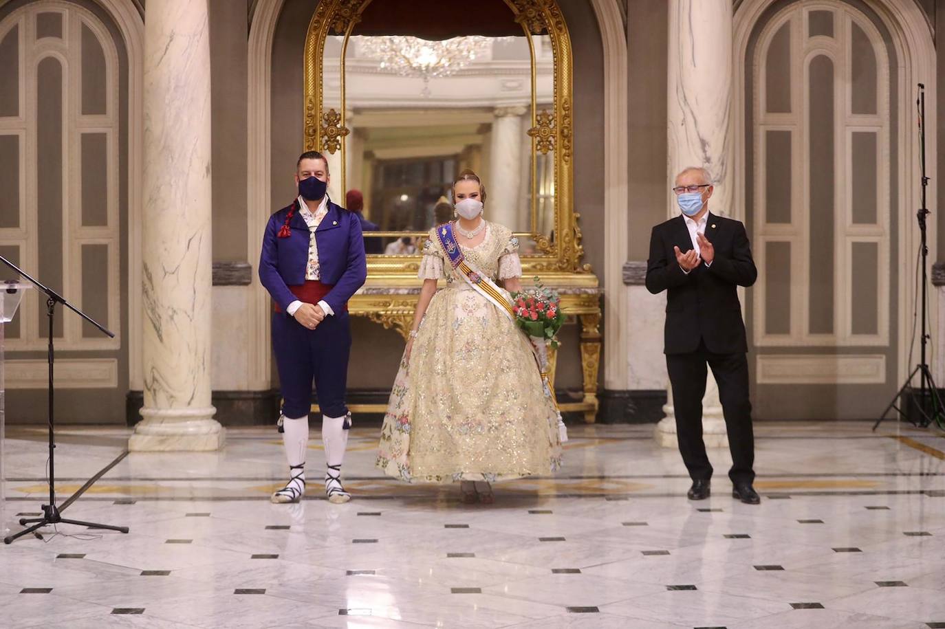 Carla García y Consuelo Llobell repiten en el cargo tras la llegada de la pandemia días antes de las fiestas falleras