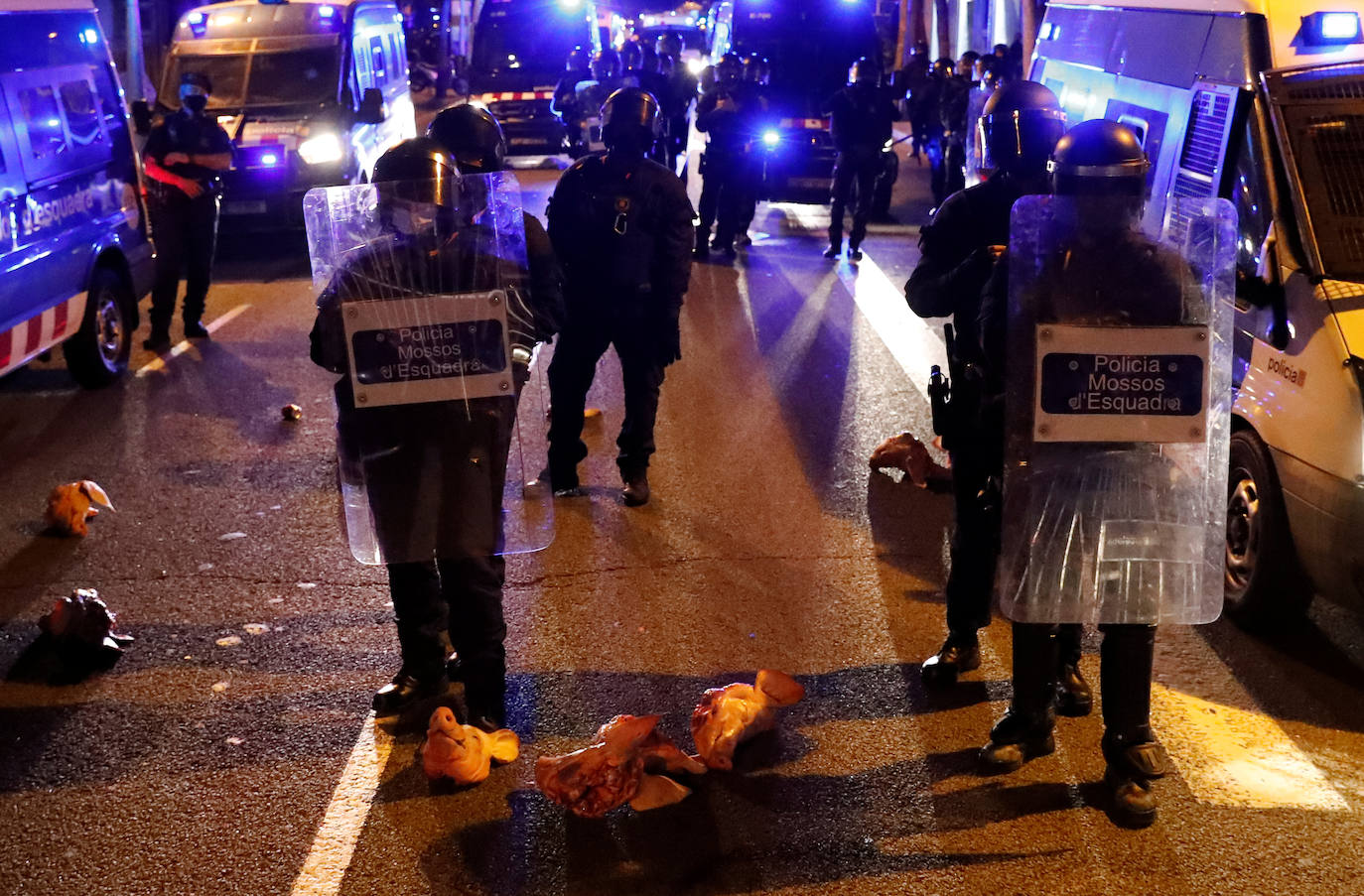 La inhabilitación de Quim Torra no consigue llenar las plazas catalanas, y la afluencia en las protestas callejeras fue mucho menor que en otras ocasiones