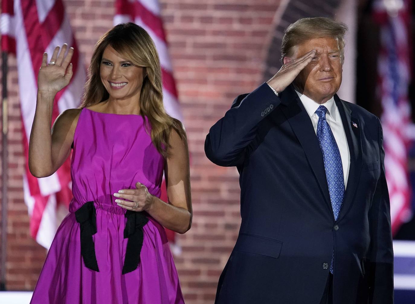 El presidente de Estados Unidos, Donald Trump, y su esposa Melania han dado positivo este octubre