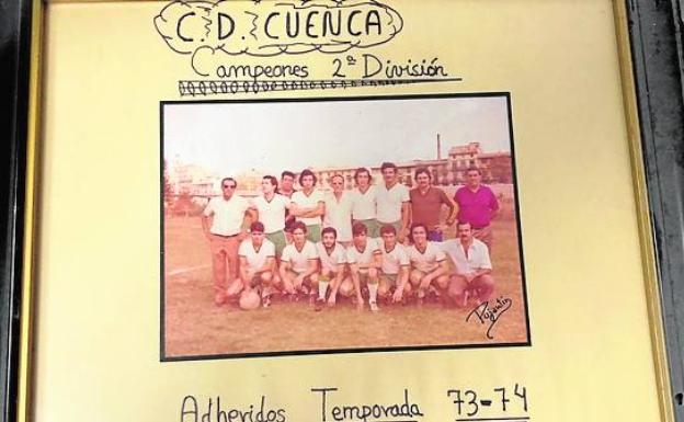 Archivo personal de Calap en recuerdo del campeonato en categoría de Adheridos en la temporada 1973-1974.