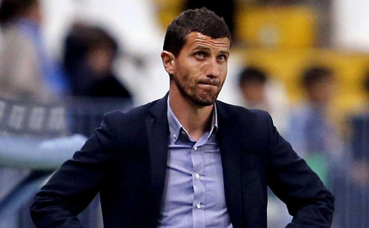 El técnico valencianista Javi Gracia