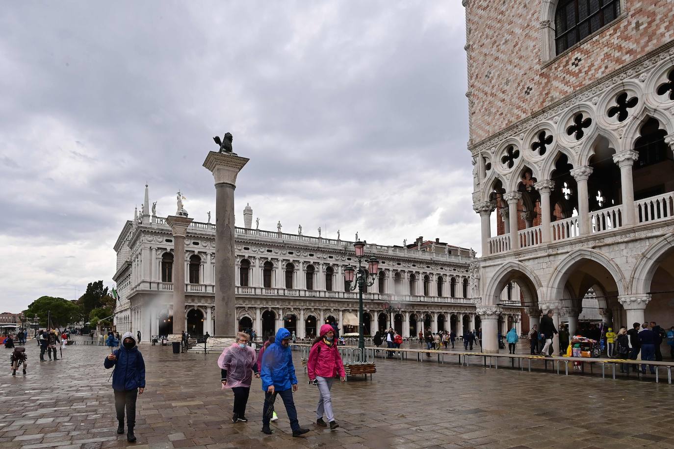 Fotos: Día histórico en Venecia: el Moisés evita la llegada del &#039;acqua alta&#039;