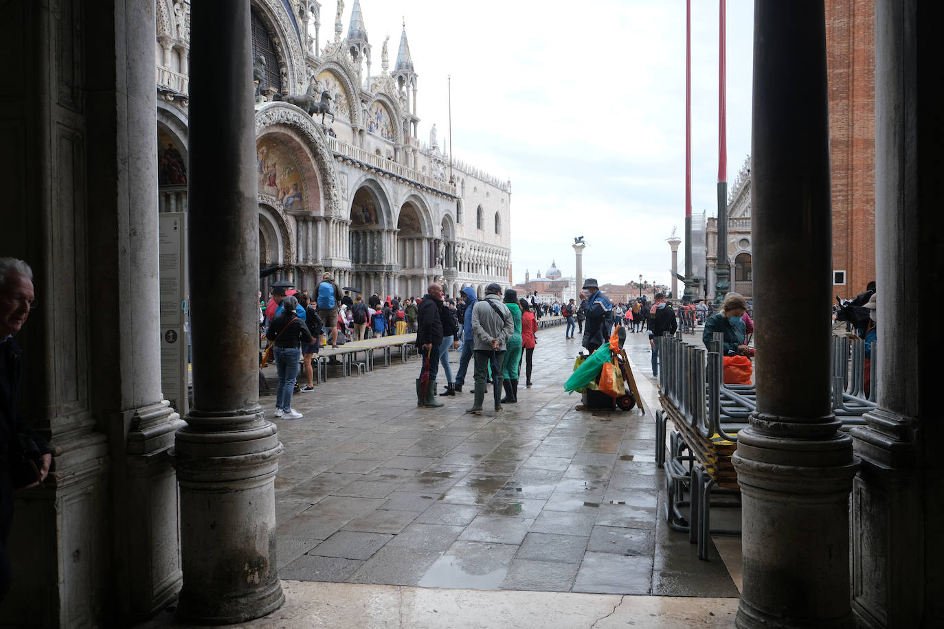 Fotos: Día histórico en Venecia: el Moisés evita la llegada del &#039;acqua alta&#039;