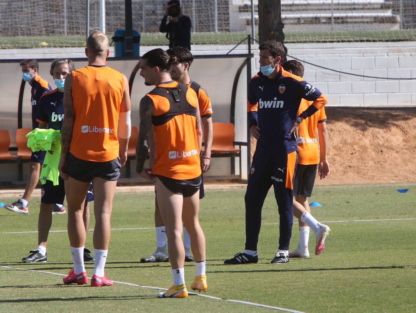 Entrenamiento del Valencia CF 