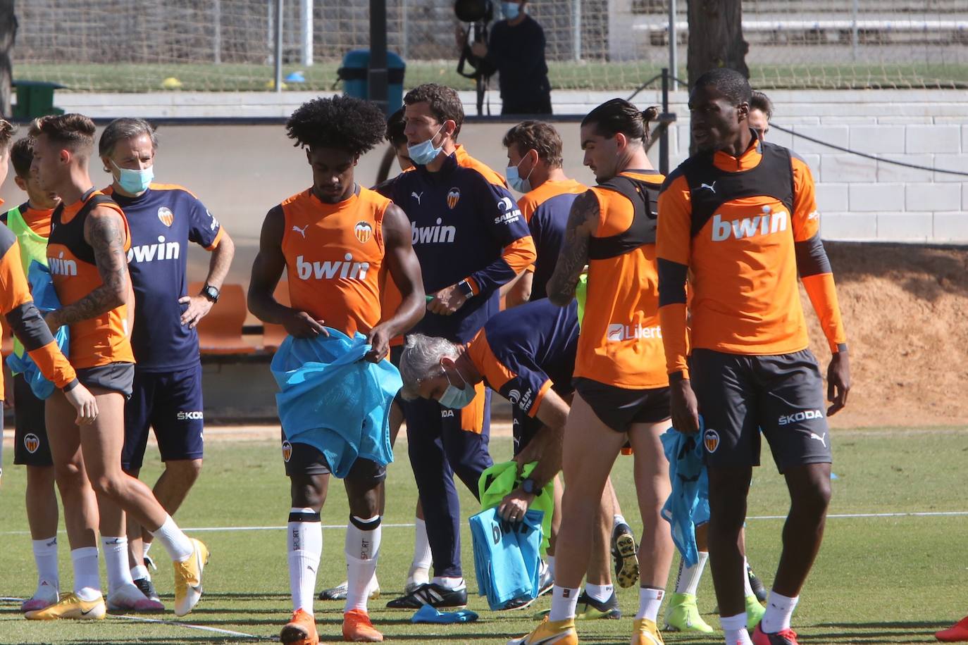 Entrenamiento del Valencia CF 