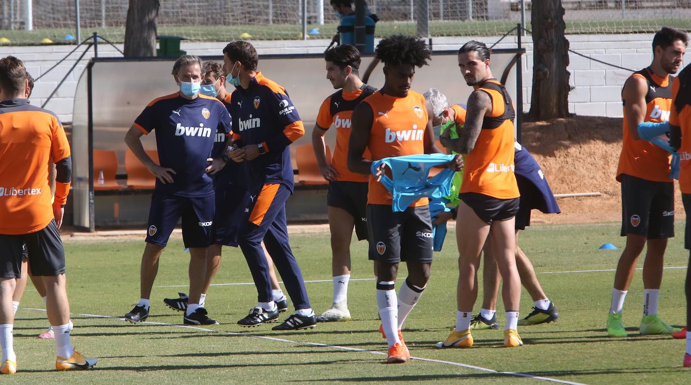 Entrenamiento del Valencia CF 