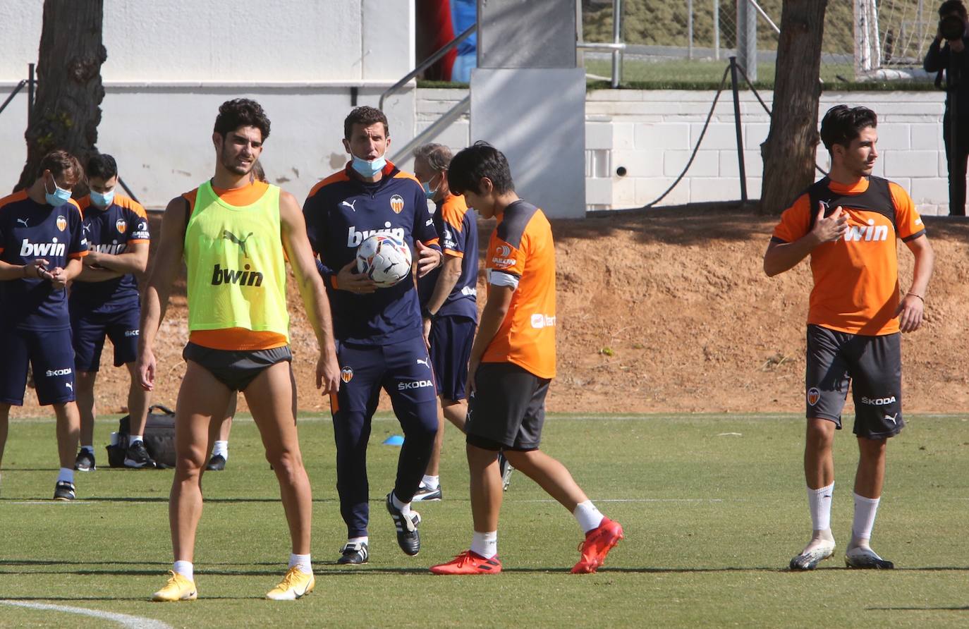 Entrenamiento del Valencia CF 