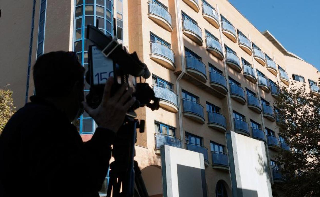 Colegio mayor Galileo Galilei, situado en el campus de la UPV. 