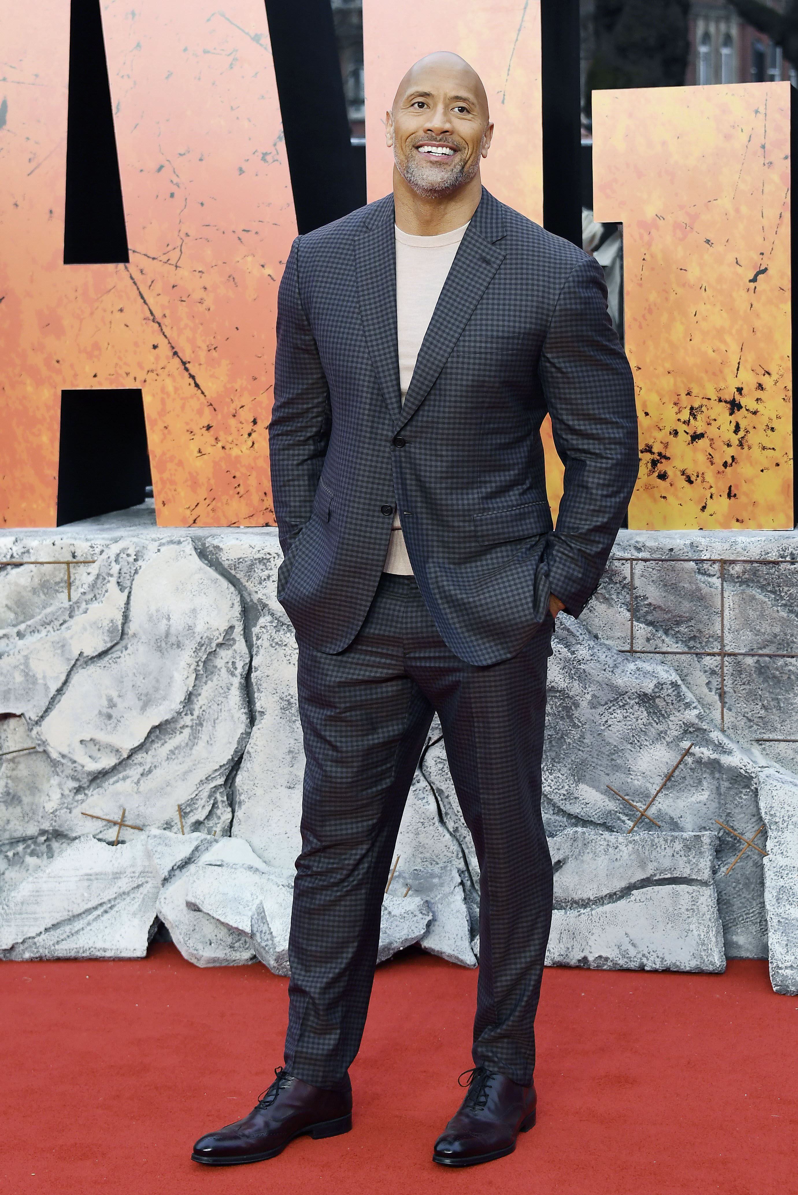 Famosos que apoyan a Joe Biden | El actor y luchador profesional Dwayne Johnson, 'La Roca'