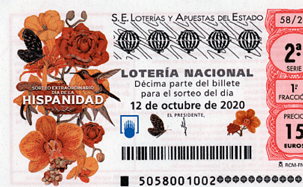 El sorteo de Lotería Nacional del sábado 10 de octubre, sustituido por uno extraordinario con 105 millones en premios