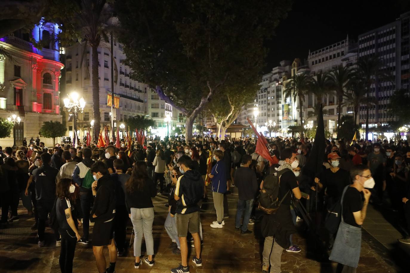 Fotos: Manifestaciones en Valencia por el 9 d&#039;Octubre