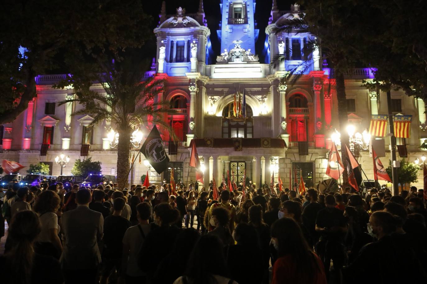 Fotos: Manifestaciones en Valencia por el 9 d&#039;Octubre