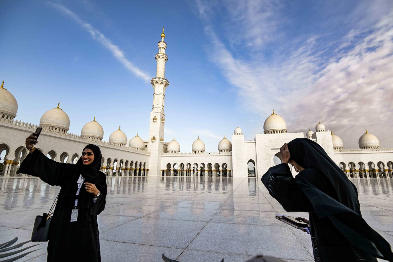 7. Gran Mezquita de Sheikh Zayed, Abu Dabi. 