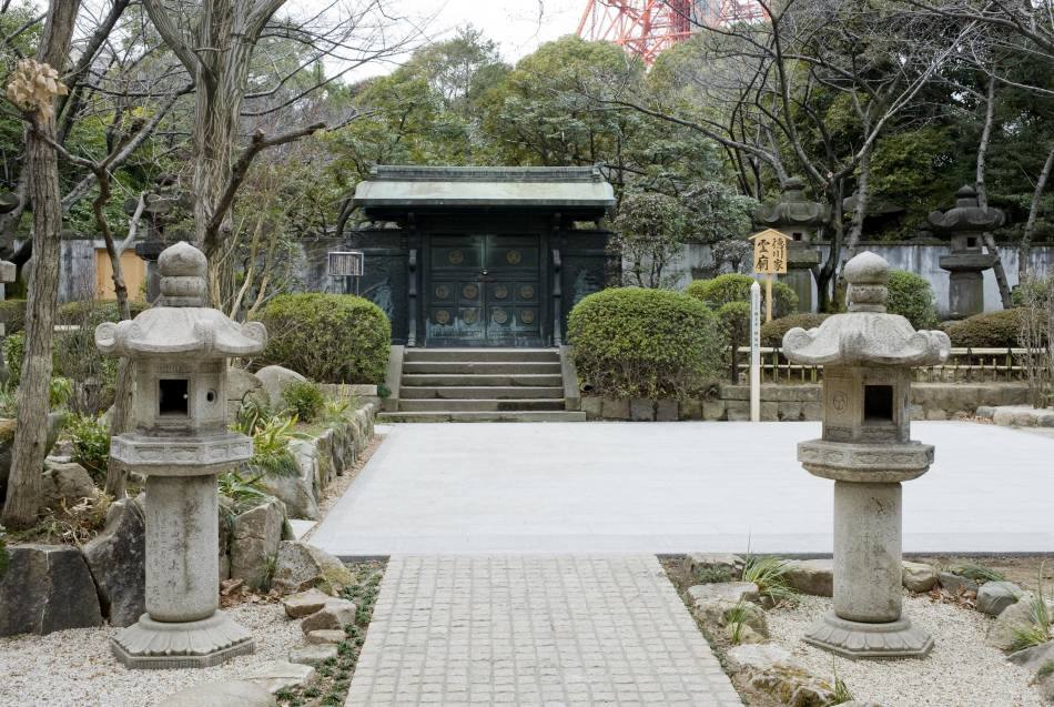 3. Templo Zojoji, Tokio. 