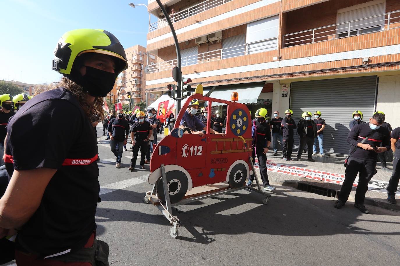 Los trabajadores del Consorcio de Valencia reclaman que se amplíe la plantilla y que se aplique la carrera profesional 