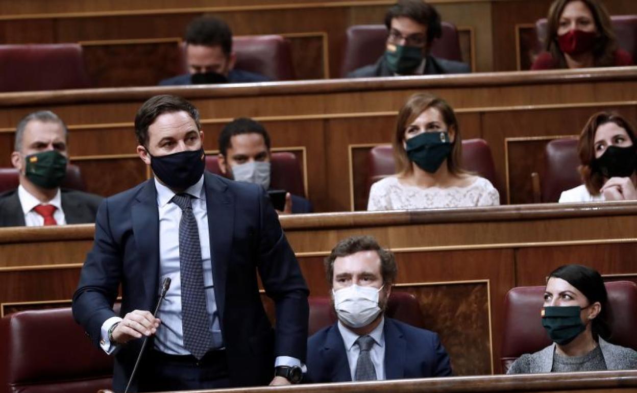 Abascal, impulsor de la moción de censura. 