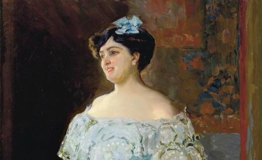 'Retrato de Isabel Brú', de Sorolla. 