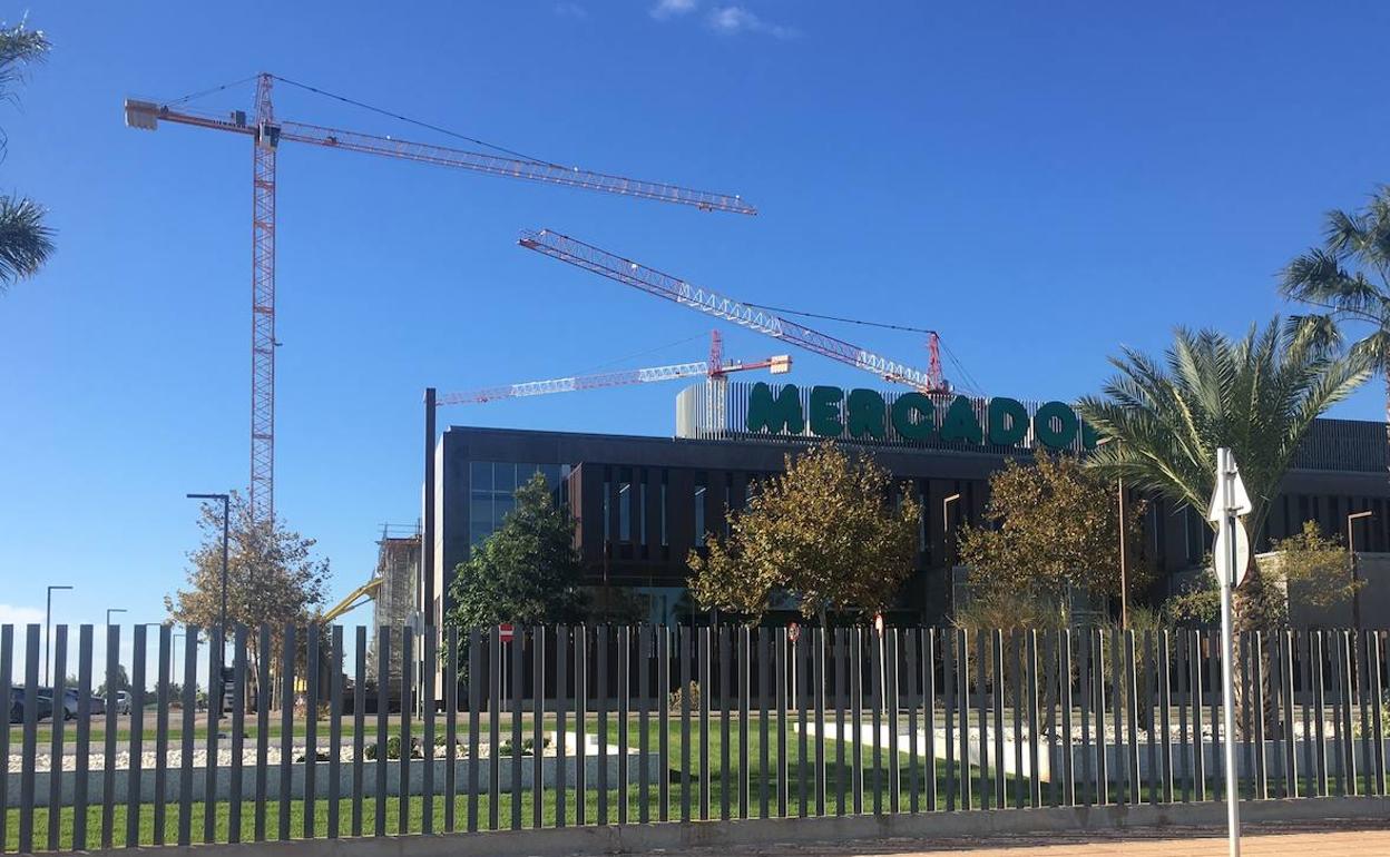 Las oficinas de la empresa valenciana en el polígono industrial. 