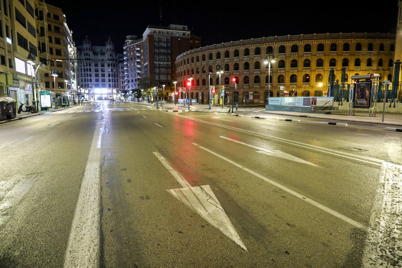 Valencia, bajo el toque de queda