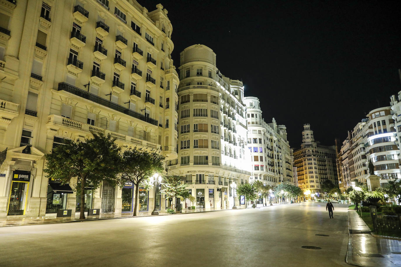 Valencia, bajo el toque de queda