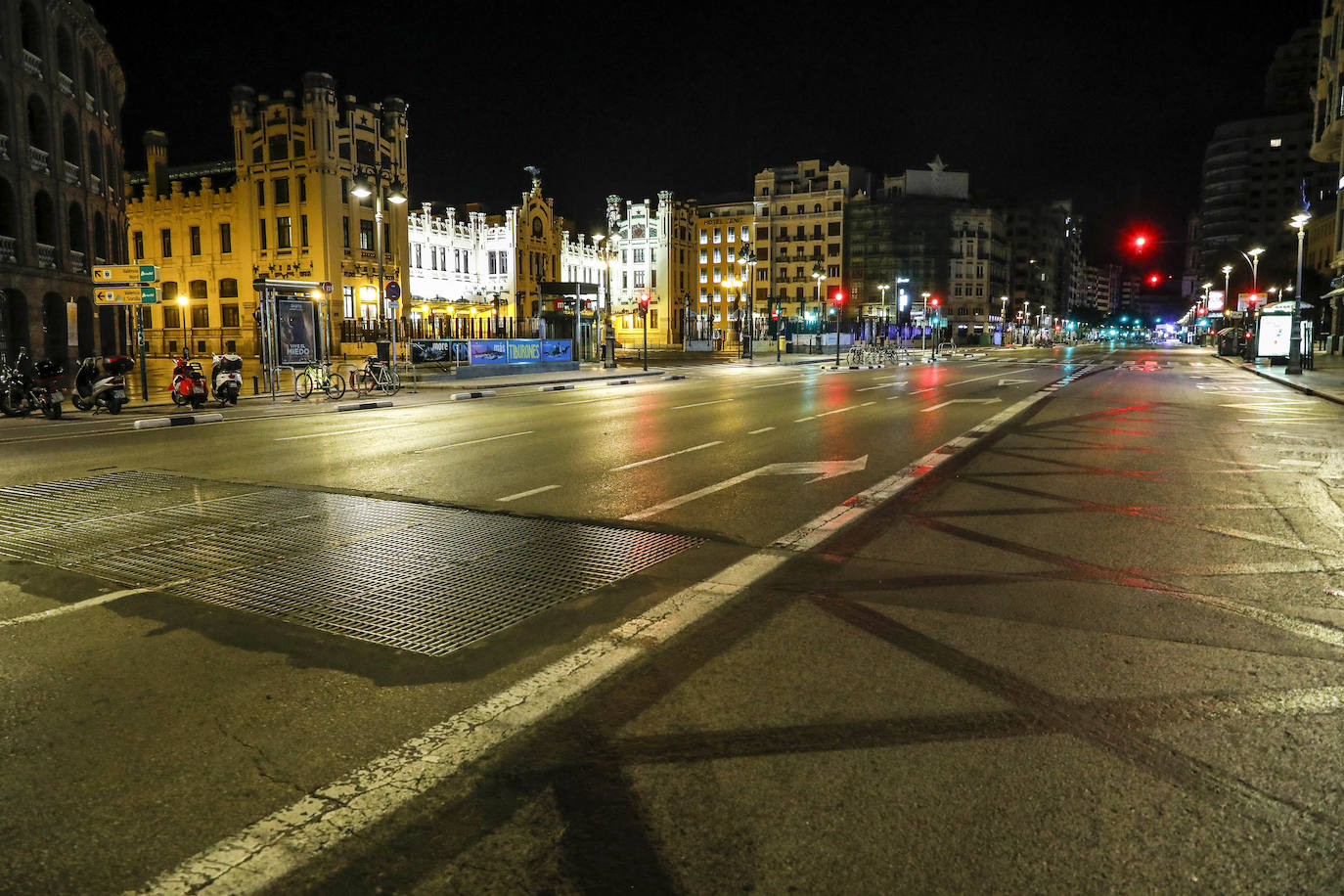 Valencia, bajo el toque de queda