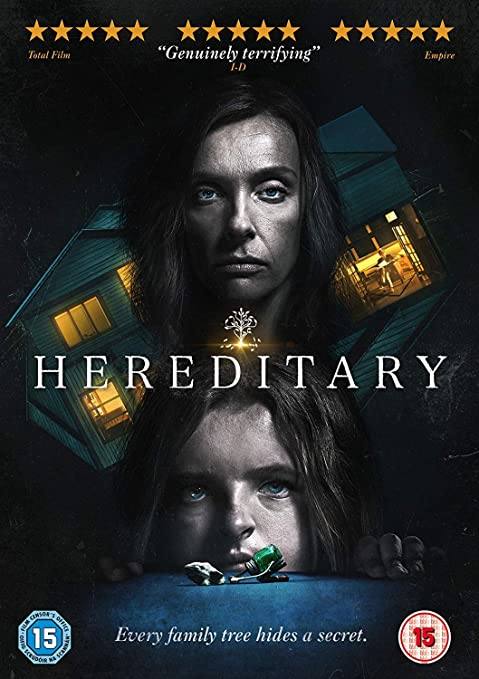 HEREDITARY. Ritmo cardíaco medio: 83 bpm / Pico de ritmo cardíaco: 109 bpm