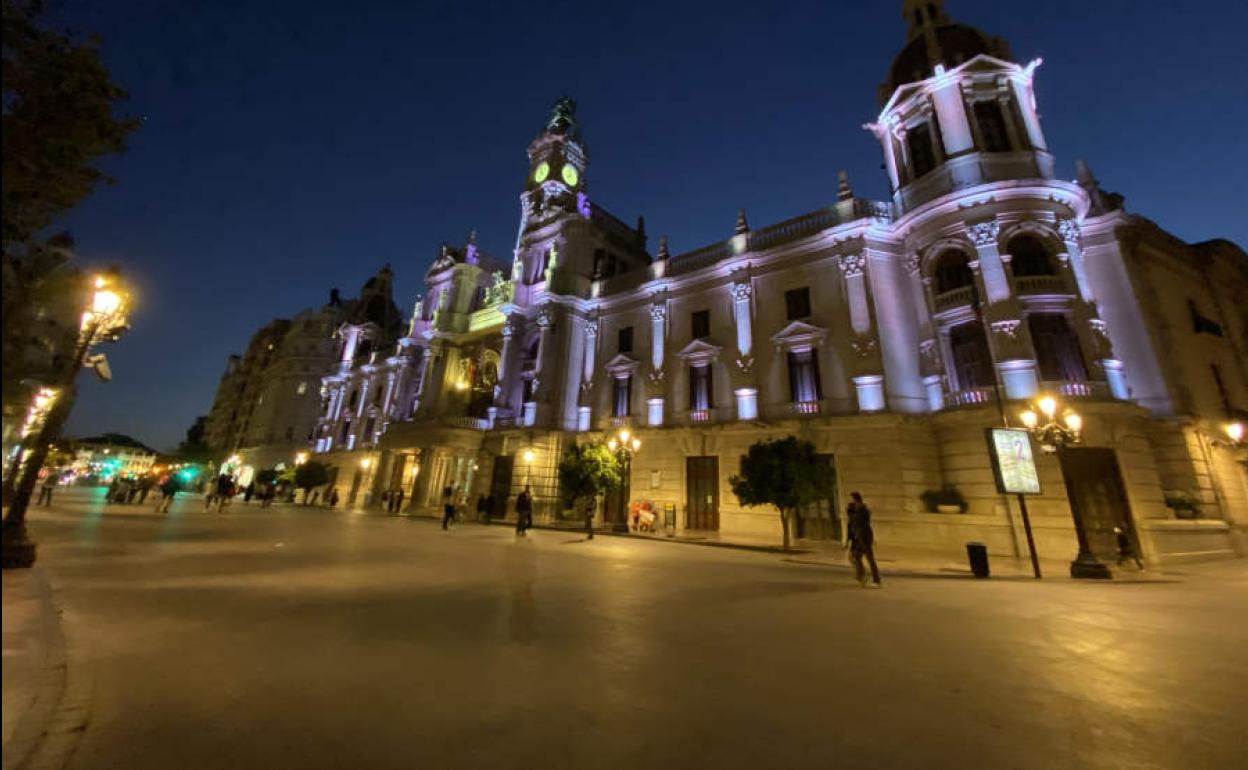 Plaza del Ayuntamiento de Valencia.