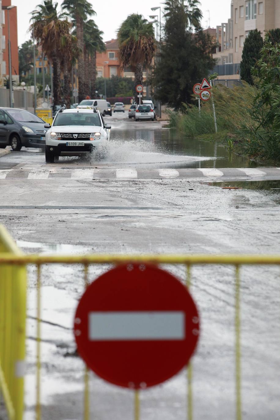 Una zona residencial en Dénia