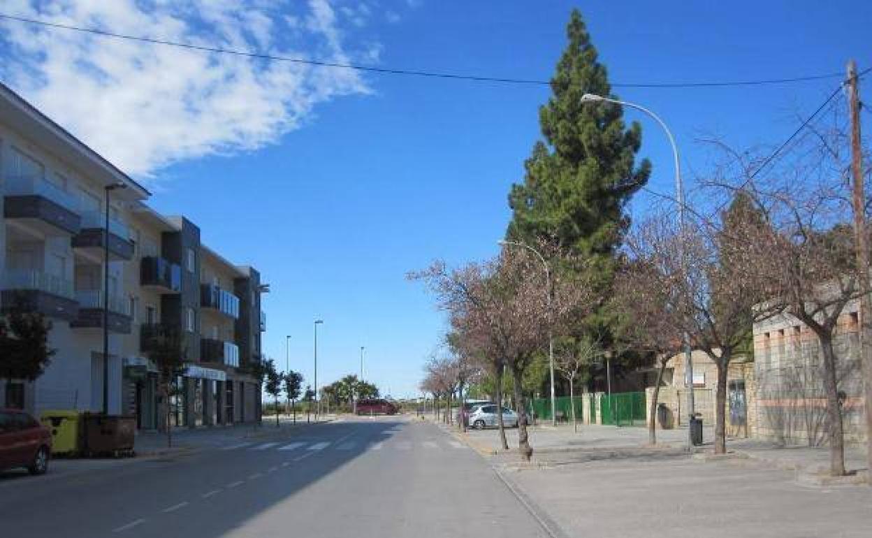 La avenida Joan Fuster del municipio. 