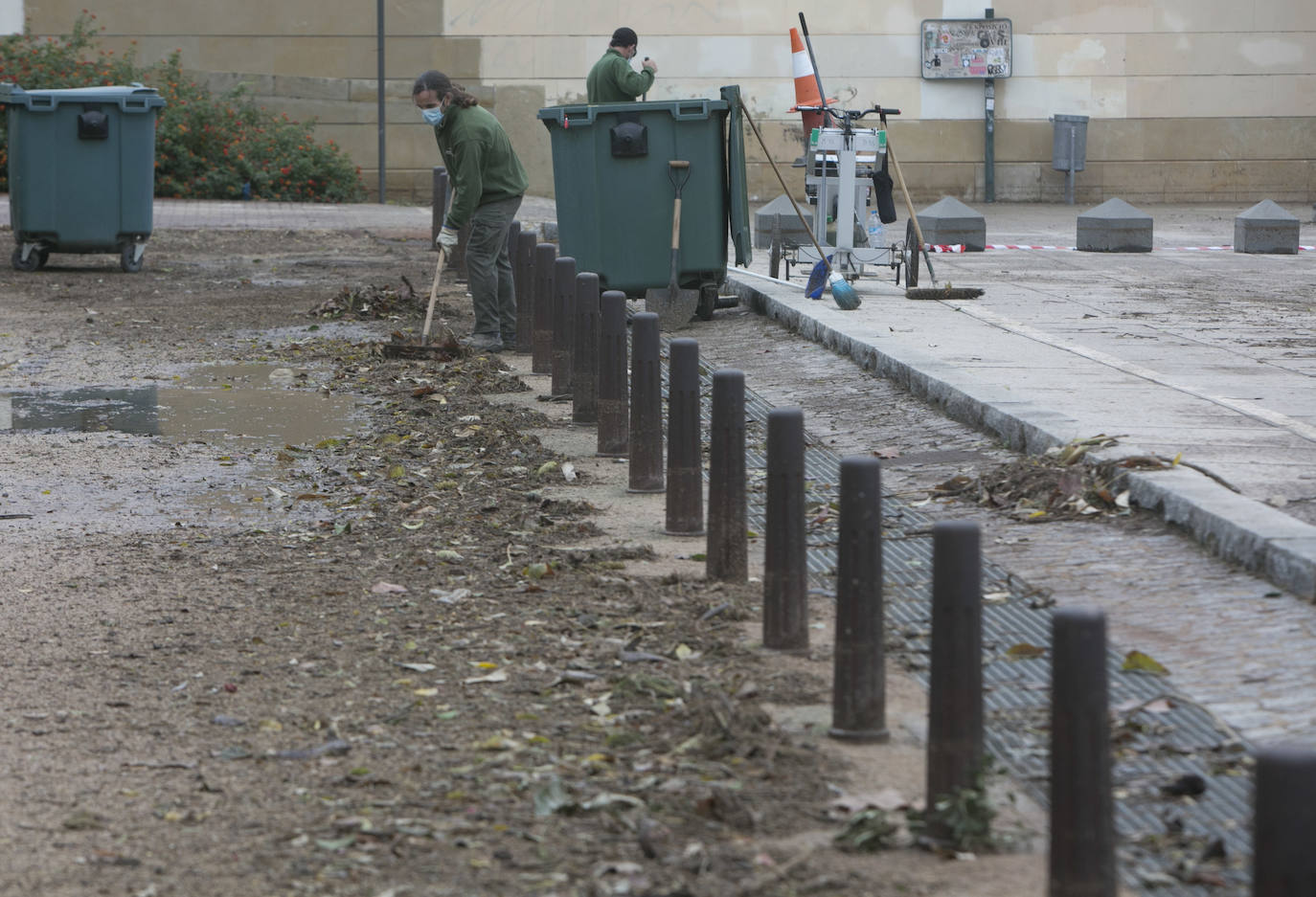 Fotos: Daños tras las lluvias en el cauce del río Turia