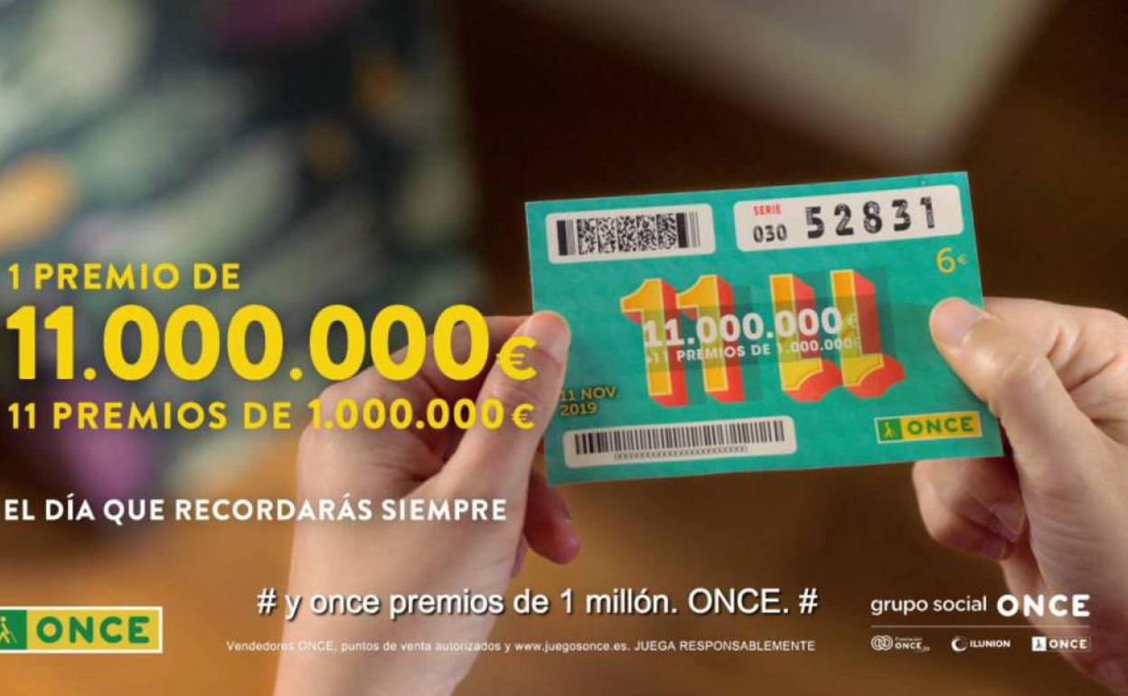 Sorteo 11 del 11 de la ONCE: cuánto hay que pagar a Hacienda si me toca el cupón en 2020