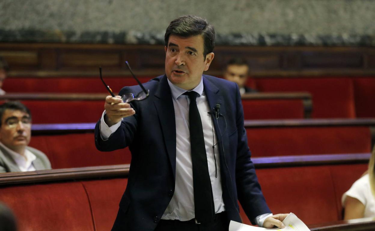 El portavoz de Ciudadanos en el Ayuntamiento, Fernando Giner. 