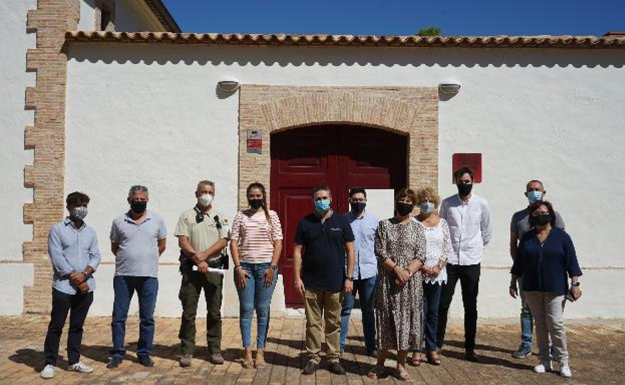 La consellera Mireia Mollà visitó la Casa Clau el pasado mes de octubre. 