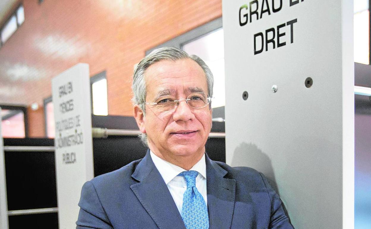 El profesor Vicente Garrido, presidente de la Fundación Manuel Broseta