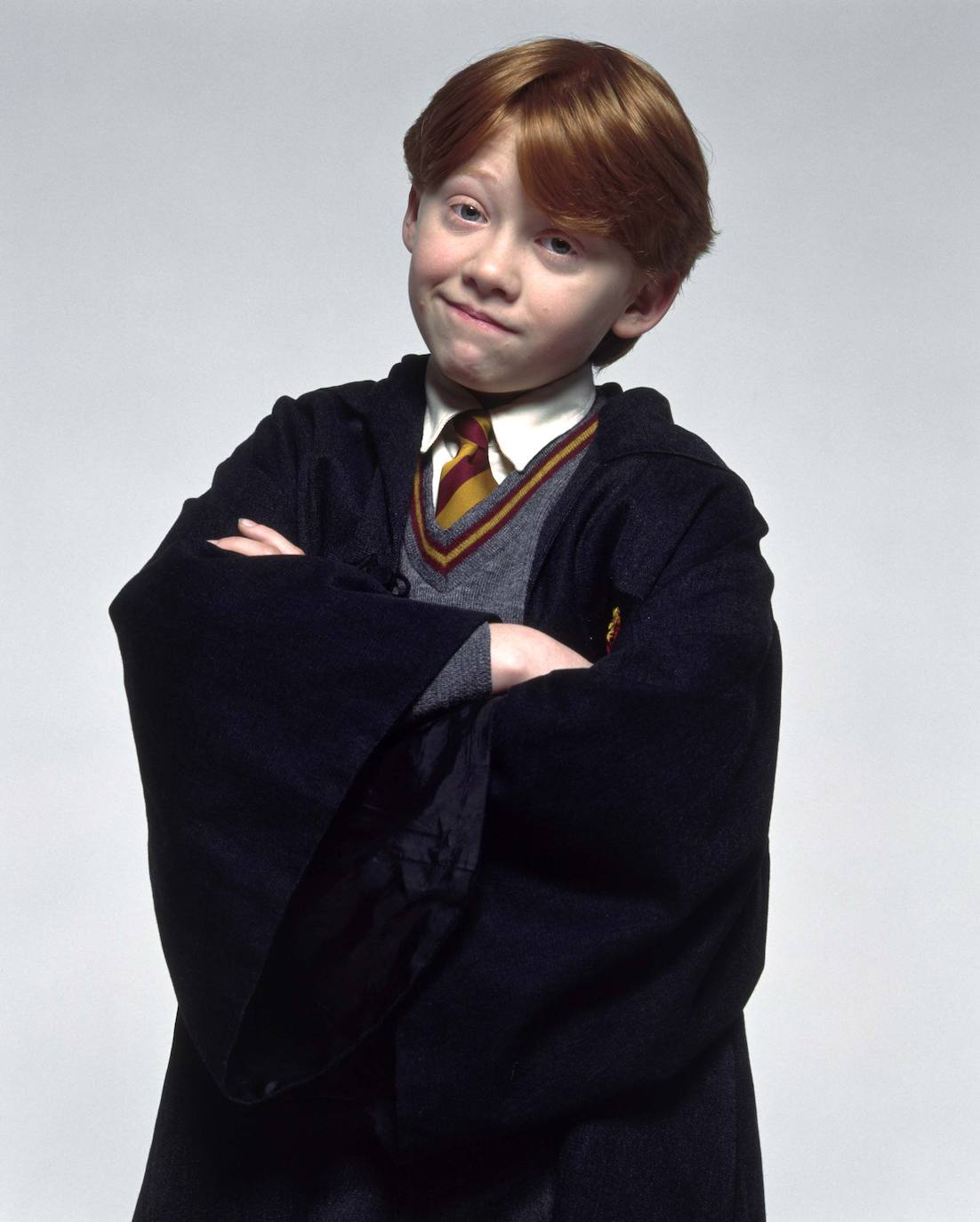 3.- Rupert Grint interpretó a Ron Weasley.