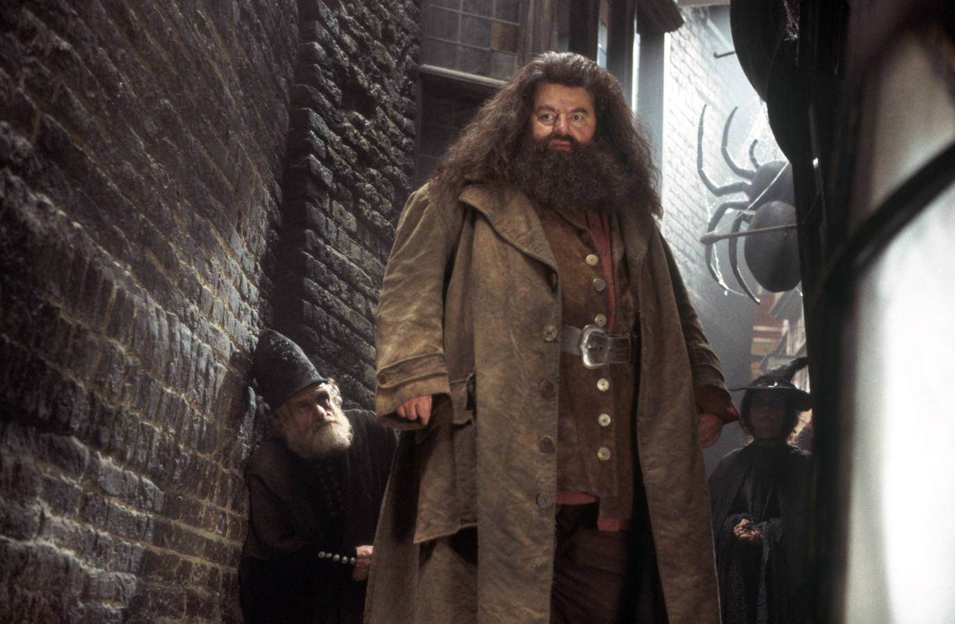 7.- Robbie Coltrane interpretó a Rubeus Hagrid.