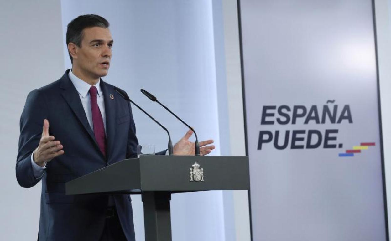 El presidente del Gobierno, Pedro Sánchez.